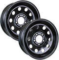 2-Pack 15 Inch 5 Lug Black Trailer Wheel R87136
