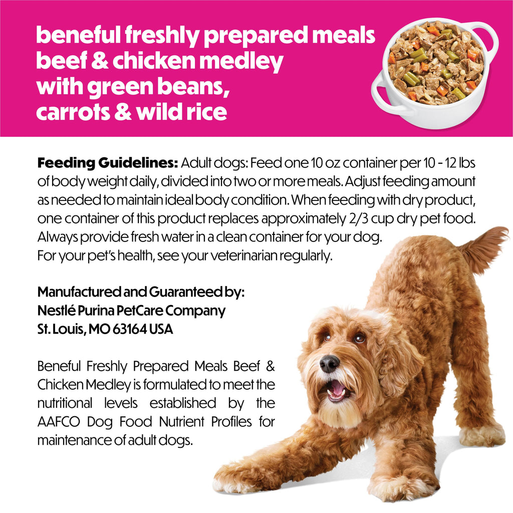 Beef & Chicken Dog Food 8 x 10 oz N88382