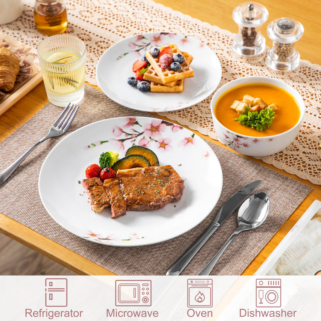Porcelain 12 Piece Dinnerware Set E3301