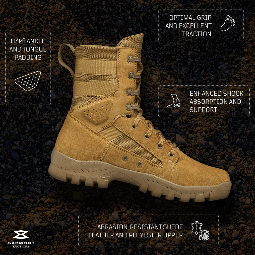 Suede Combat Boots U383563