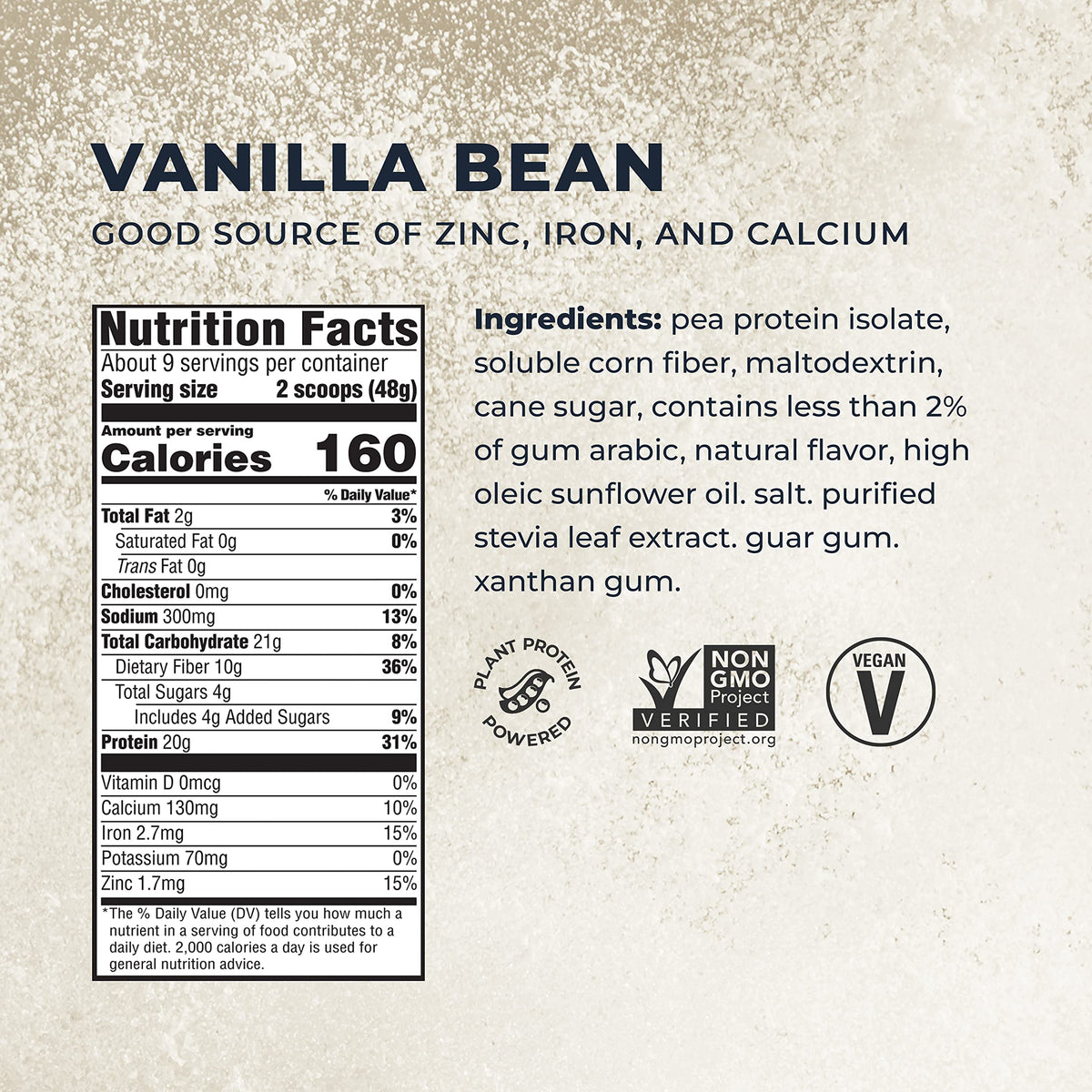 Vanilla Protein Powder 1 Pound C75699
