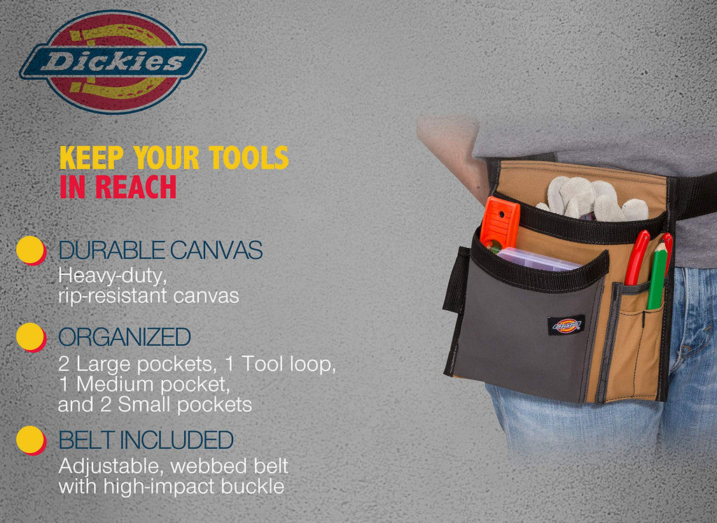 5-Pocket Tool Belt Pouch/Work Apron G34567